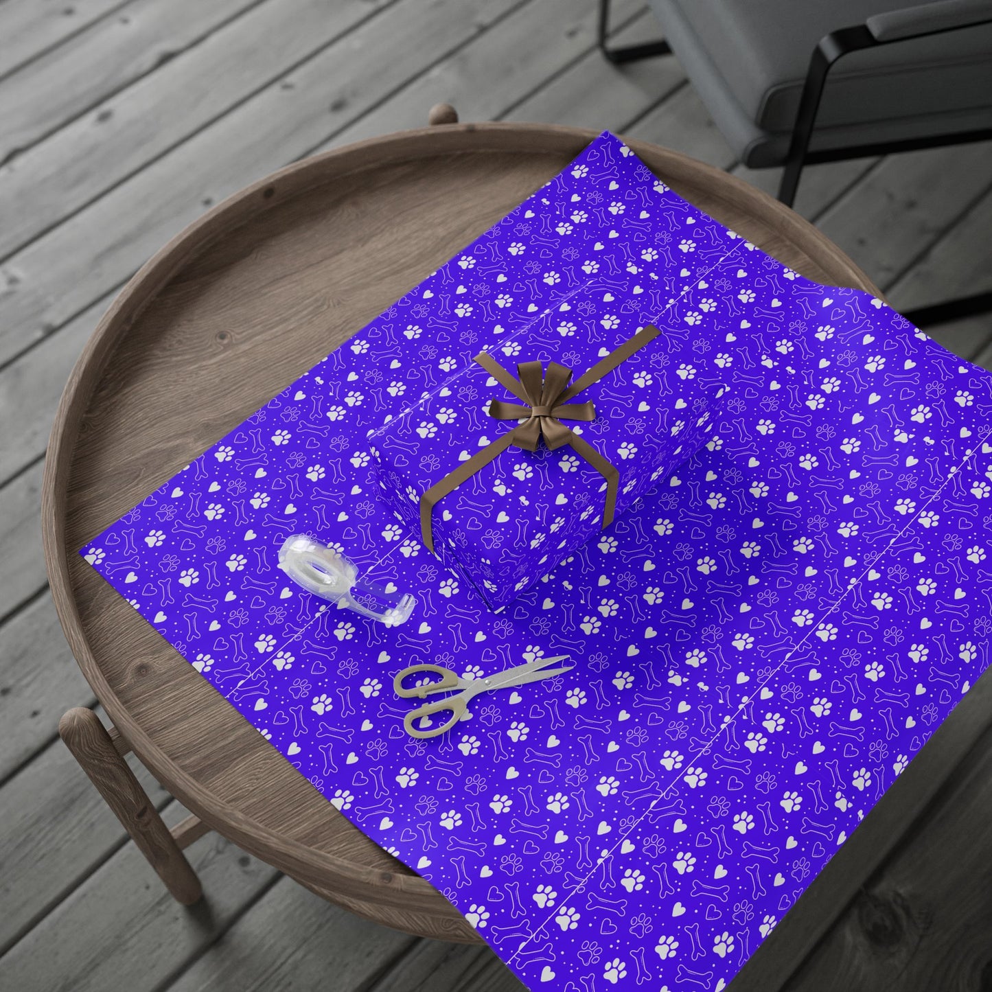 The Adventures of Penny and Nugget Wrapping Papers - Violet