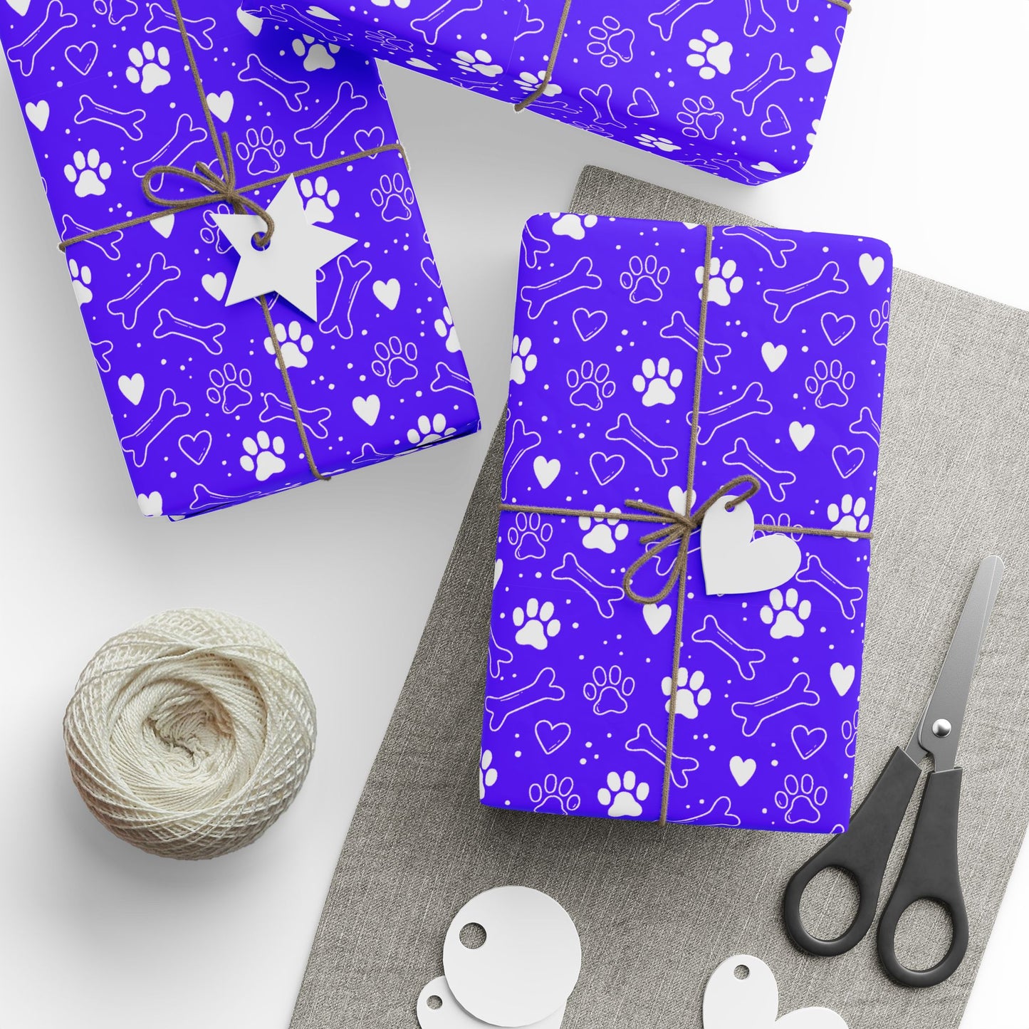 The Adventures of Penny and Nugget Wrapping Papers - Violet