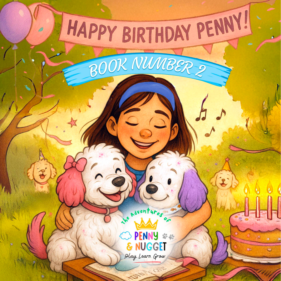 Happy Birthday Penny: Birthday Party Book for Kids ages 4-8 | Kids Birthday Party | Friends Birthday Party Gift (The Adventures of Penny & Nugget by Piper Mooney)