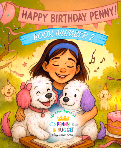 Happy Birthday Penny: Birthday Party Book for Kids ages 4-8 | Kids Birthday Party | Friends Birthday Party Gift (The Adventures of Penny & Nugget by Piper Mooney)