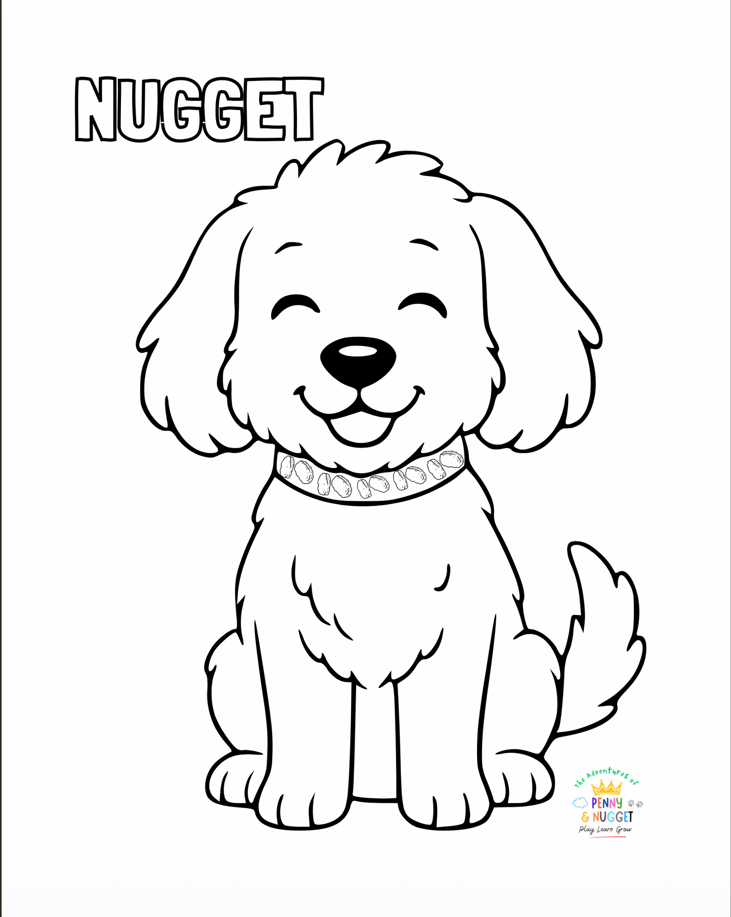 Nugget Coloring Pages